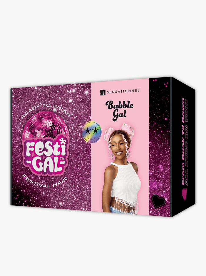 Sensationnel Shear Muse Festi - Gal Glueless Y - Part HD Lace Front Wig - Bubble Gal - EgoWigs.com