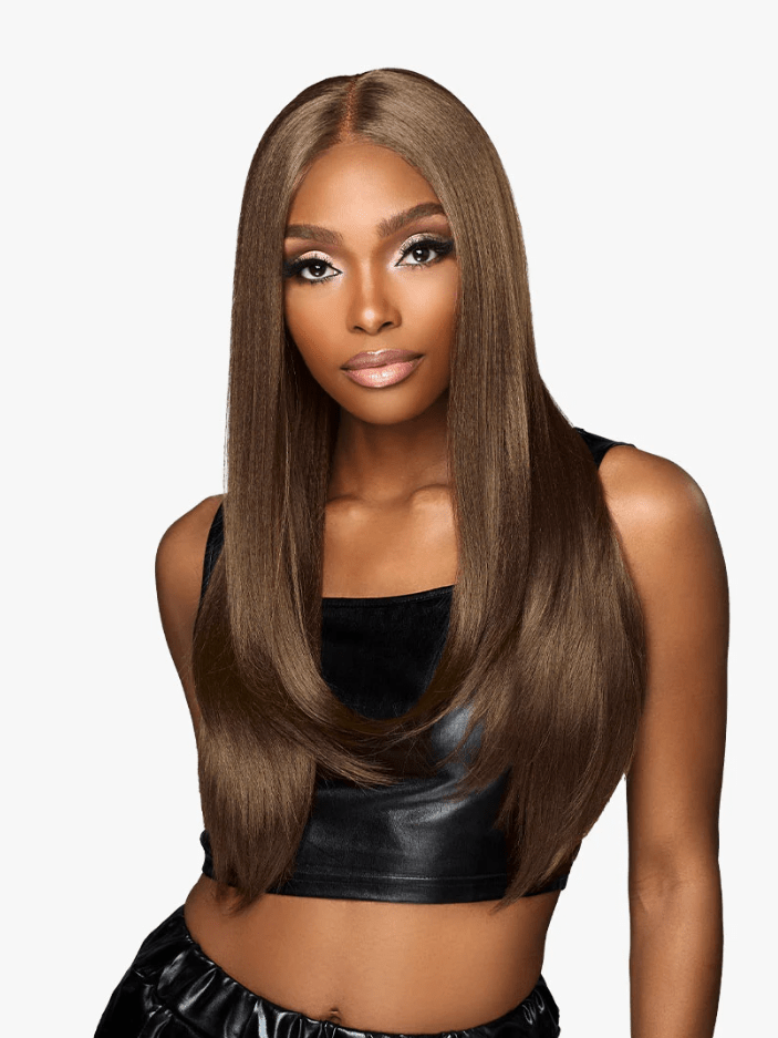 Sensationnel Shear Muse Mystic Krush Glueless Y - Part HD Lace Front Wig - LILA - SoGoodBB.com