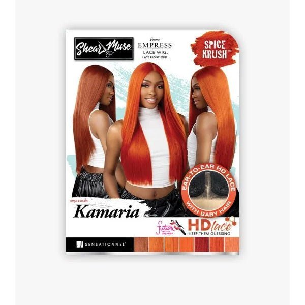 Sensationnel Shear Muse Synthetic Hair Empress Lace Front Wig - KAMARIA - EgoWigs.com