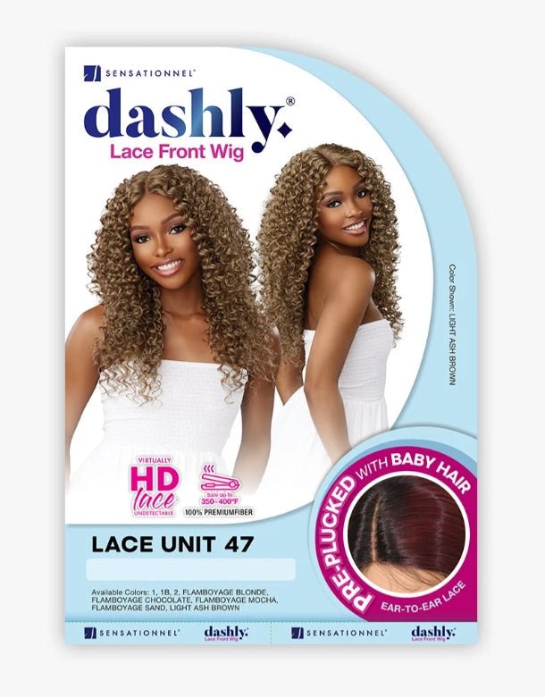 Sensationnel Synthetic Hair Dashly Lace Front Wig - LACE UNIT 47 - EgoWigs.com