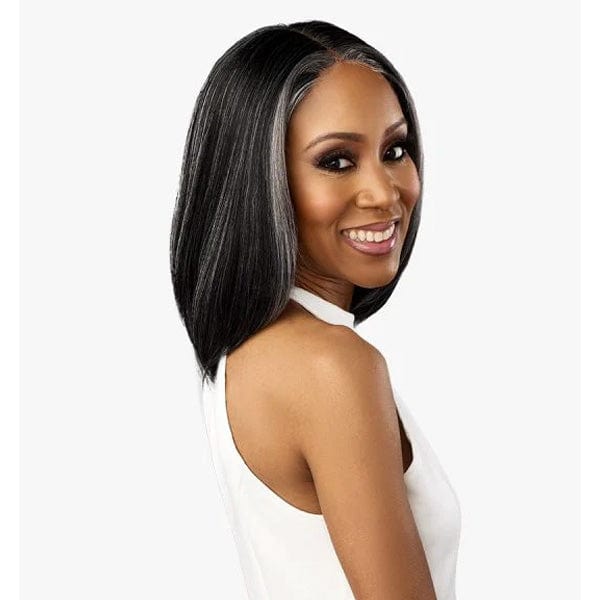 Sensationnel Synthetic Hair Dashly Salt & Pepper Lace Wig - SP LACE UNIT 1 - EgoWigs.com