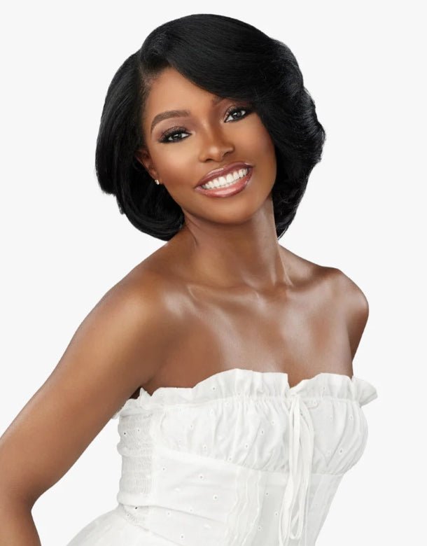 Sensationnel Synthetic Hair Dashly Salt & Pepper Lace Wig - SP LACE UNIT9 - SoGoodBB.com