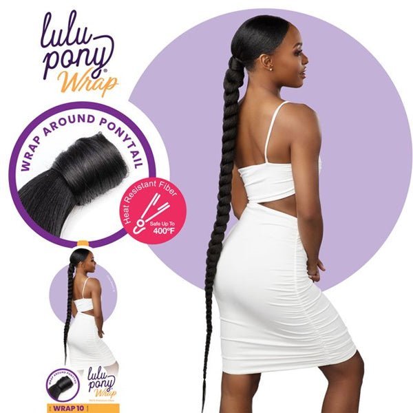 Sensationnel Synthetic Ponytail Lulu Pony Wrap - WRAP 010 - EgoWigs.com