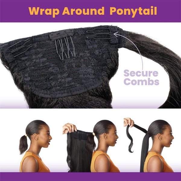 Sensationnel Synthetic Ponytail Lulu Pony Wrap - WRAP 010 - EgoWigs.com