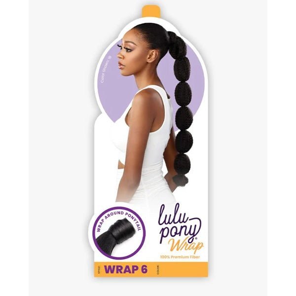 Sensationnel Synthetic Ponytail Lulu Pony Wrap - WRAP 6 - EgoWigs.com