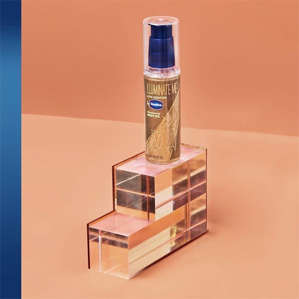 Vaseline - Illuminate Me Shimmering Body Oil - 3.3oz - (C) - EgoWigs.com