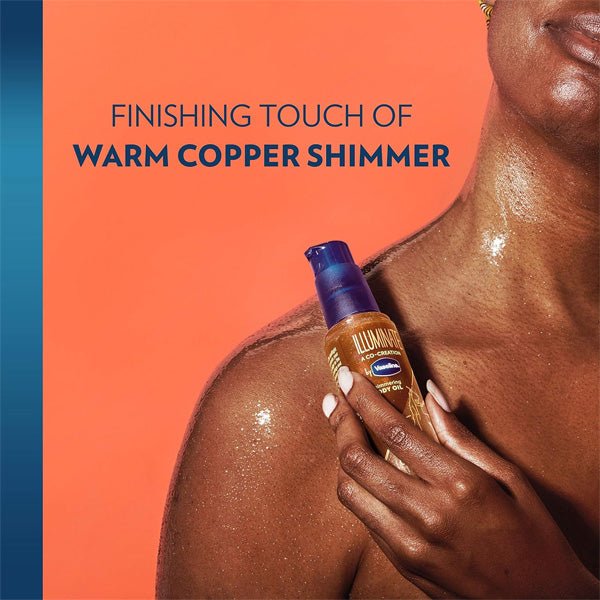Vaseline - Illuminate Me Shimmering Body Oil - 3.3oz - (C) - SoGoodBB.com