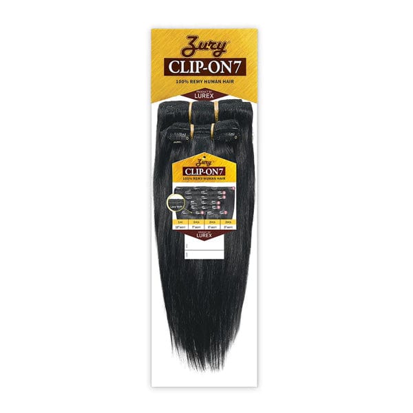 Zury Sis 100% Remy Human Hair Lurex Extension - CLIP ON 7PCS 10" - 22" - EgoWigs.com