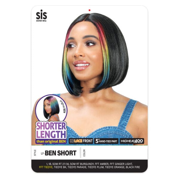 Zury Sis Beyond Synthetic Hair Lace Front Wig - LF BEN SHORT - Clearance - EgoWigs.com
