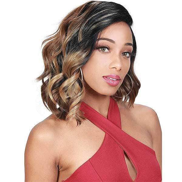 Zury Sis Sassy Half Moon Part Synthetic Hair Wig - SASSY HM H MILIO - Clearance - EgoWigs.com