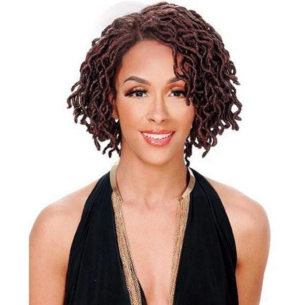 Zury Sis Synthetic Hair Faux Locs Swiss Lace Front Wig - LOC LACE WELLA - EgoWigs.com