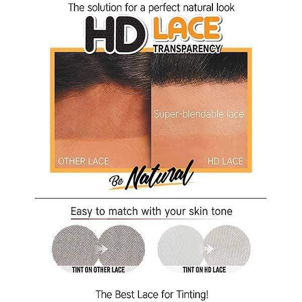 Zury Sis Synthetic Hair HD Lace Frontal Wig - BYD FRONTAL LACE H HARDY - Clearance - EgoWigs.com
