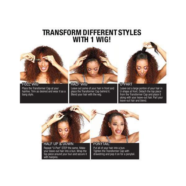Zury Sis Transformer Cap Synthetic Wig - CF TF H ROSIE - EgoWigs.com