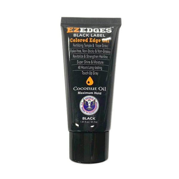 Oh Yes EzEdges Black Label Colored Edge Gel - Coconut Oil 1.41 oz - (C) - EgoWigs.com-