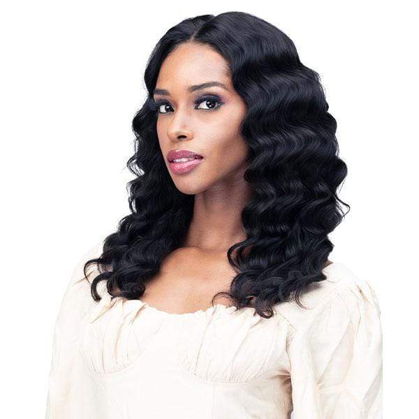Bobbi Boss 100% Human Hair Lace Front Wig - MHLF482 BRONIA - EgoWigs.com-NATURAL