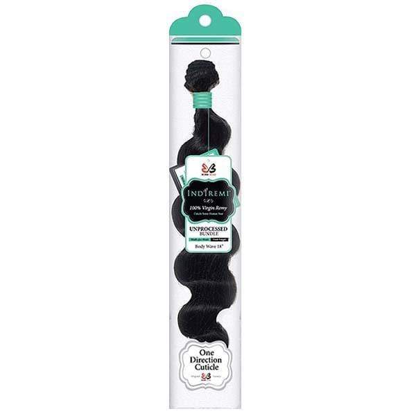 Bobbi Boss 100% Human Hair (Single Pack) - Weaves Bobbi Boss Indi Remi 100% Unprocessed Natural Virgin Human Hair Weave Bundle - BODY WAVE 10" - 22"