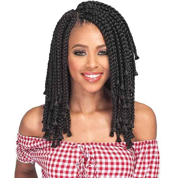Bobbi Boss African Roots Collection Crochet Braid - BOMBA BOX BRAID BLUNT TIPS 10" - EgoWigs.com-1