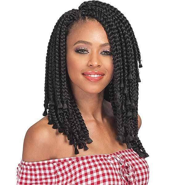 Bobbi Boss African Roots Collection Crochet Braid - BOMBA BOX BRAID BLUNT TIPS 10" - EgoWigs.com-1
