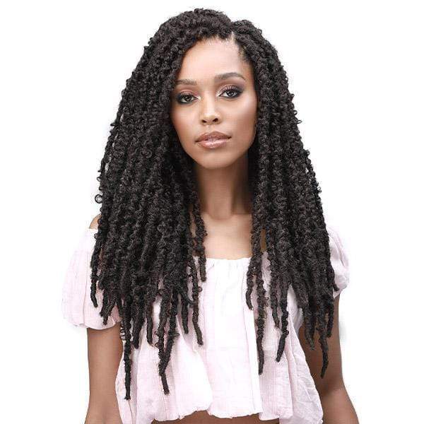 Bobbi Boss Crochet Braid Bobbi Boss Pre-Loop Crochet Braid - 3X CALIF. BUTTERFLY LOCS 18"
