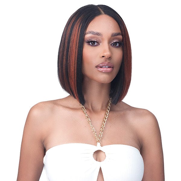 Bobbi Boss Deep Part Lace Wigs TSHL1B/30 Bobbi Boss Super Laid Flat 4" Deep Part Lace Wig - MLF741 JIANNA