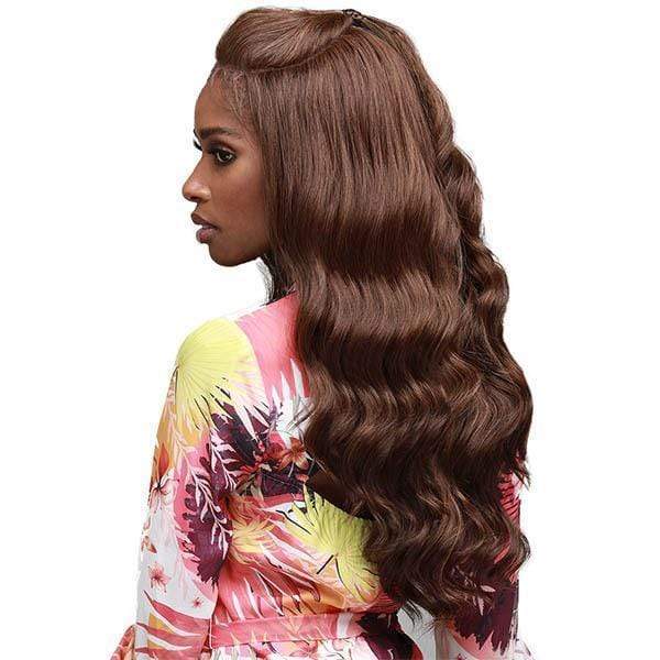 Bobbi Boss Ear-To-Ear Lace Wigs Bobbi Boss Premium Synthetic Unique Part Lace Front Wig - MLF364 JAZZLYN - Unbeatable