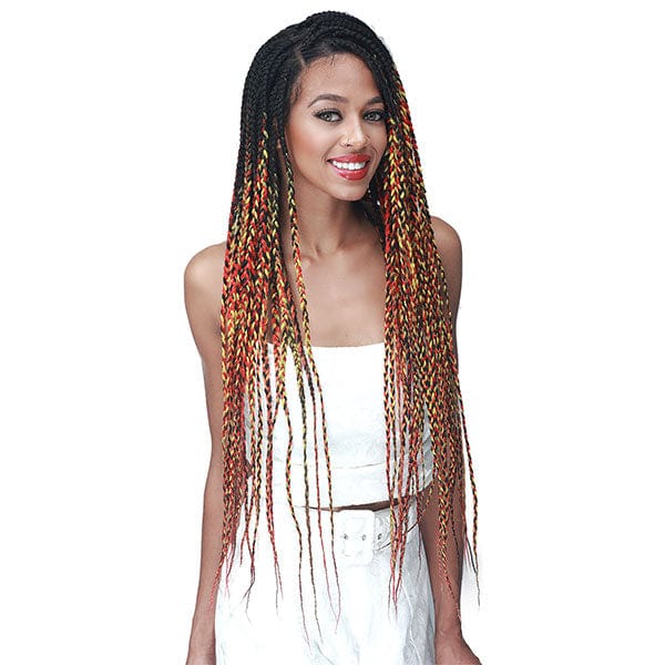 Bobbi Boss Frontal Lace Wigs Bobbi Boss Synthetic Hair Lace Front Wig - MLF623 KNOTLESS BOX BRAID 30