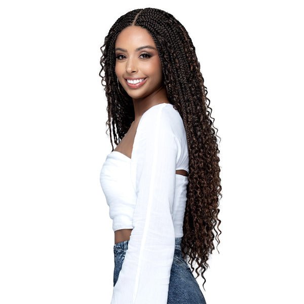 Bobbi Boss Synthetic Hair Lace Front Wig - MLF624 BOX BOHO BRAID 30 - EgoWigs.com