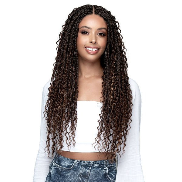 Bobbi Boss Synthetic Hair Lace Front Wig - MLF624 BOX BOHO BRAID 30 - EgoWigs.com