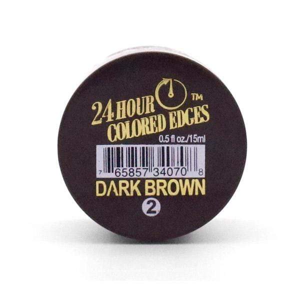 Ebin New York Wig Care 0.5 oz Ebin New York - 24 hour Colored Edge Tamer - DARK BROWN - (C)
