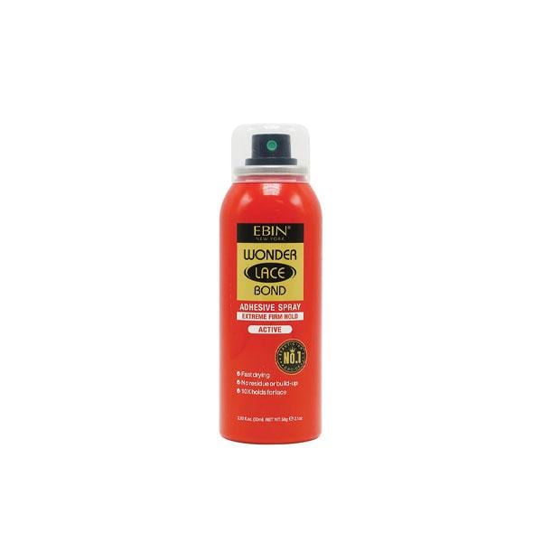 Ebin New York Wig Care 2.82 oz Ebin New York - Wonder Lace Bond Wig Spray - EXTREME FIRM HOLD - ( 2.82 oz / 6.34 oz ) - (C)