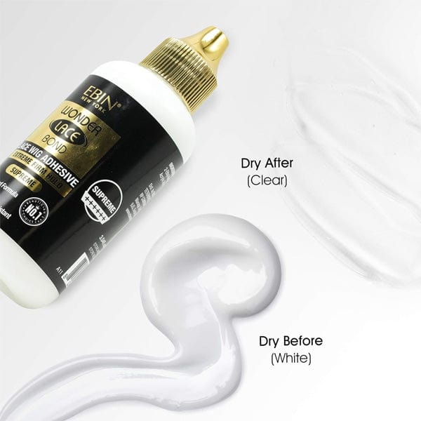 EBIN WONDER LACE BOND WATERPROOF ADHESIVE - SUPREME(BLACK) 1.15OZ - (C) - EgoWigs.com