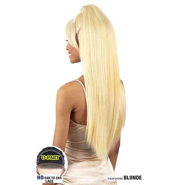 Freetress Equal Illusion Synthetic Half Up Lace Frontal Wig - HDL 11 - EgoWigs.com-1 - BLACK