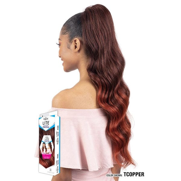 Freetress Ponytail Freetress Equal Synthetic Lite Drawstring Ponytail - LUXY WAVE 28"