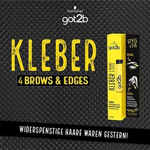 Got2b Glued 4brows & Edges 2in1 Gel - Strong hold - 16ml - (C) - EgoWigs.com-16ml