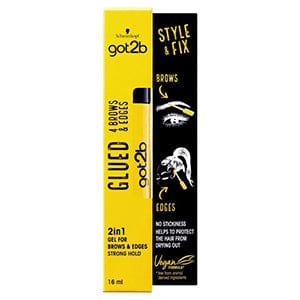 Got2b Glued 4brows & Edges 2in1 Gel - Strong hold - 16ml - (C) - EgoWigs.com-16ml