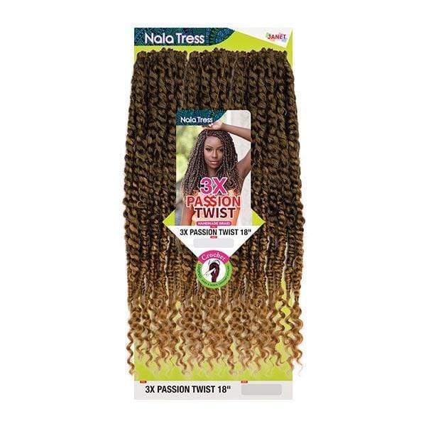 Janet Collection Crochet Braid Janet Collection Nala Tress Synthetic Braid - 3X PASSION TWIST 14"-18" - Clearance