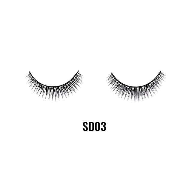 Laflare Eyes SD03 Laflare 3D Faux Mink Hair Eyelashes - (C)