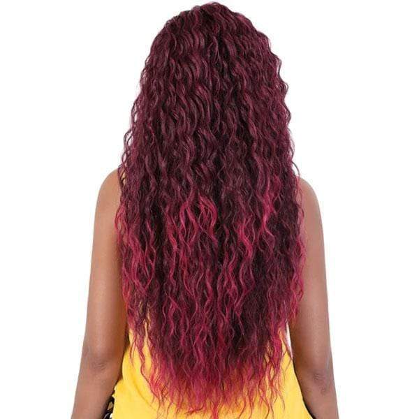 Motown Tress Frontal Lace Wigs Motown Tress Synthetic HD Invisible Lace Front Wig - KLP FERI