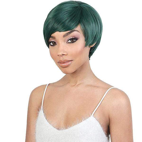 Motown Tress Curlable Synthetic Full Wig - SASSY - Clearance - EgoWigs.com-EMERALD