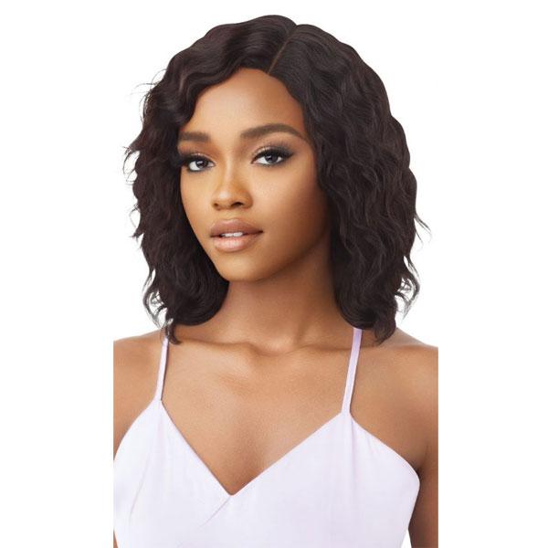 Outre 100% Human Hair MyTresses Purple Label Full Wig No Knot Part - CASPIA - EgoWigs.com-NATURAL BLACK
