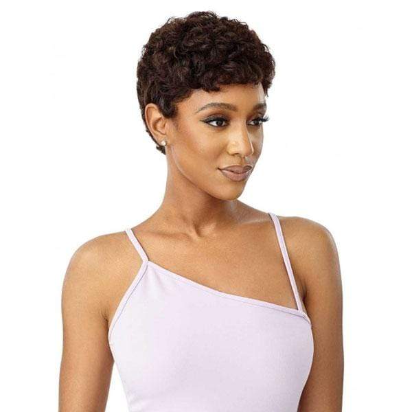 Outre 100% Human Hair MyTresses Purple Label Full Wig - TRUE - EgoWigs.com-NATURAL BLACK