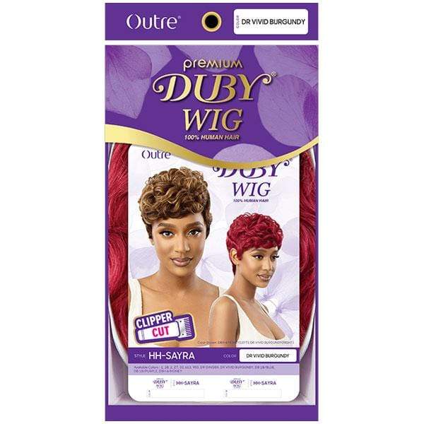 Outre 100% Human Hair Full Wigs Outre 100% Human Hair Premium Duby Wig - SAYRA