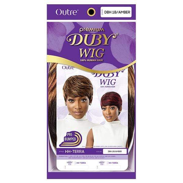 Outre 100% Human Hair Full Wigs Outre 100% Human Hair Premium Duby Wig - TERRA