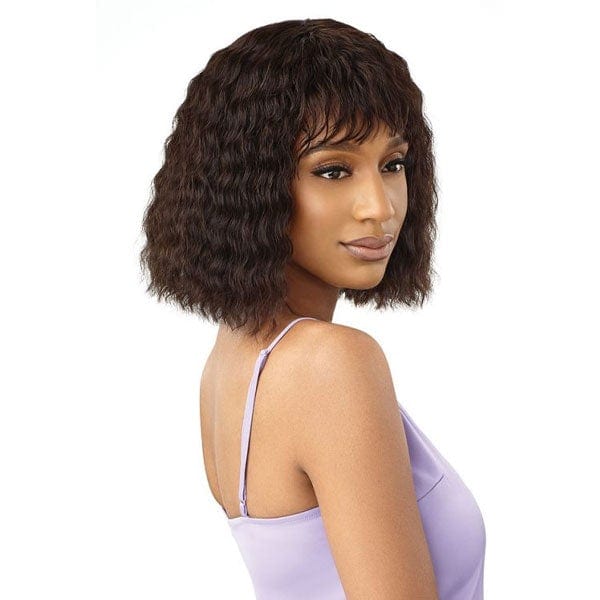 Outre 100% Human Hair Lace Wigs Outre 100% Human Hair MyTresses Purple Label Full Wig - RASHINA