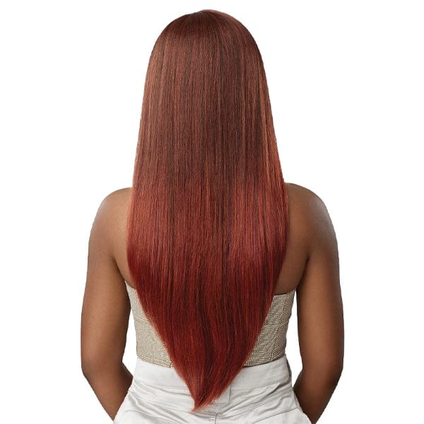 Outre Deep Part Lace Wigs Outre Melted Hairline Synthetic Swirlista Glueless HD Lace Front Wig - SWIRL 101