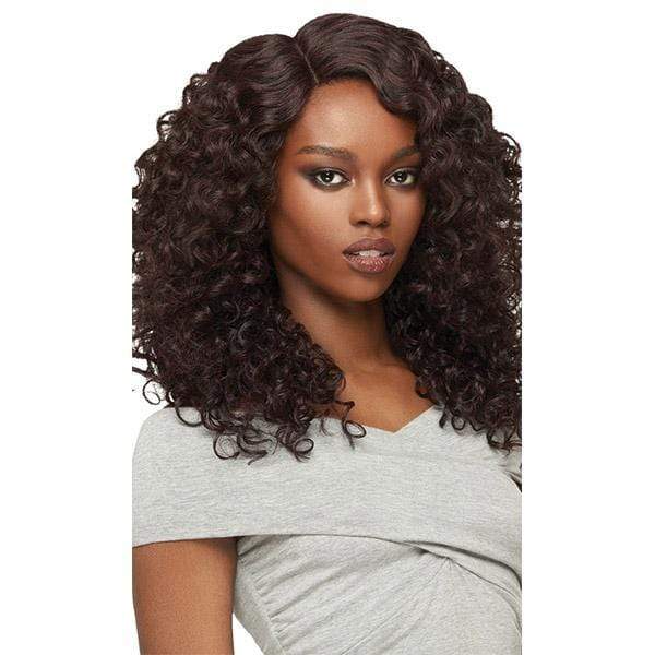 Outre Free Part Lace Wigs Outre Synthetic Brazilian Boutique Lace Front Wig - DEEP