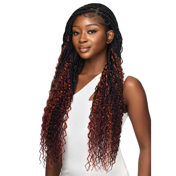 Outre Frontal Lace Wigs Outre 13x4 HD Pre-Braided Lace Front Wig - BOHO BOX BRAID 30"