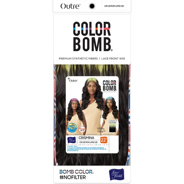 Outre Frontal Lace Wigs Outre Color Bomb Lace Front Wig - CRISMINA
