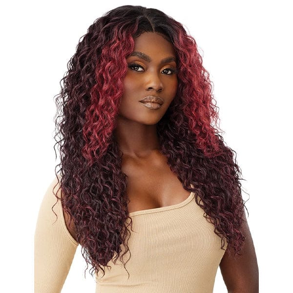 Outre Frontal Lace Wigs Outre Human Hair Blend 5x5 Lace Closure Wig - HHB MALAYSIAN DEEP 26"