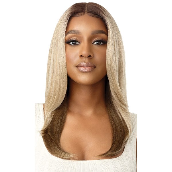 Outre Synthetic Sleeklay Part HD Lace Front Wig - LILIBETH - EgoWigs.com-1 - BLACK